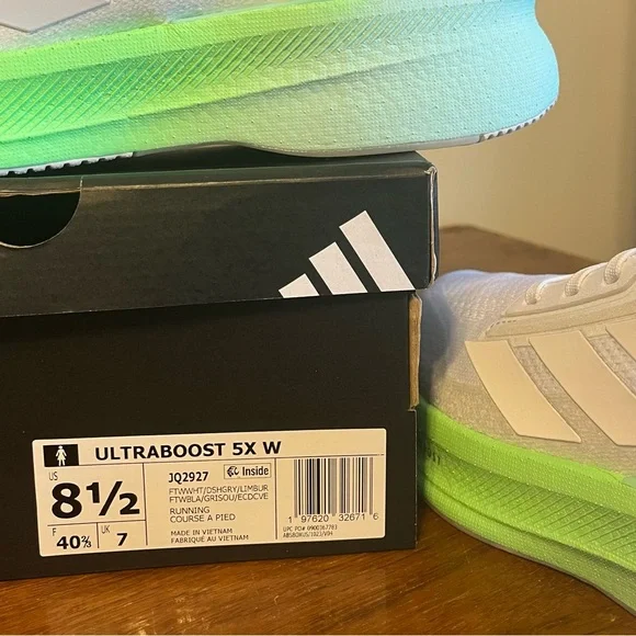 NWT ADIDAS Ultraboost 5X Women’s Running Shoes - Picture 8 of 8